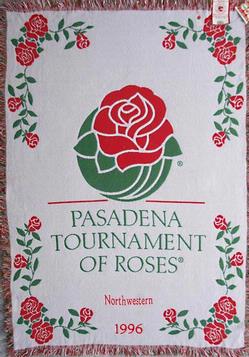 Tournament of Roses Northwestern Throw Blanket