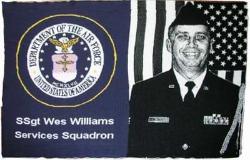 Air Force Personalized Photo Throw ™