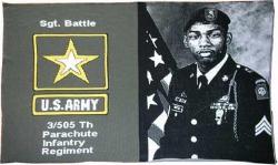 Army Personalized Photo Throw ™