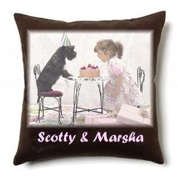 Personalized Photo Tapestry Pillow 