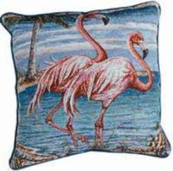 Pretty In Pink Tapestry Throw Pillow