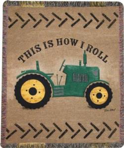 This Is How I Roll Tapestry Throw