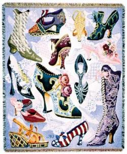 Footnotes Tapestry Throw