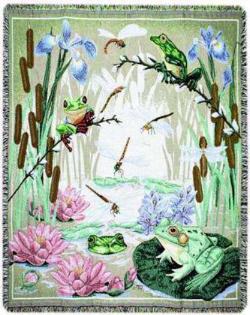 Hide N' Seek Tapestry Throw