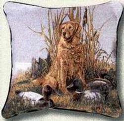 SALE Golden Opportunity Tapestry Throw Pillow