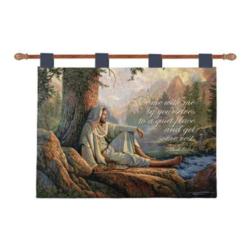 Awesome Wonder, Mark 6:31 Tapestry Wall Hanging