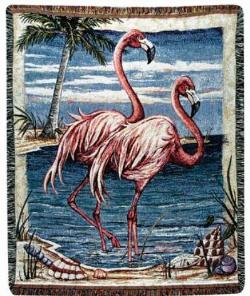 Pretty In Pink Tapestry Throw