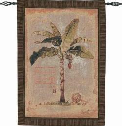 SALE Barrett Banana Palm Tapestry Wall Art