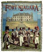 Fort Niagara Tapesatry Throw
