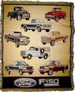 Ford Trucks ® Tapestry Throw Blanket