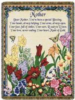 A Mother Tapestry Throw