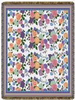 Blossoms Throw Blankets