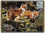 Bright Eyes & Bushy Tails Tapestry Throw