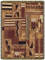 Rhythms Of The Earth Tapestry Throw