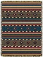 Cherokee Trail Tapestry Throw
