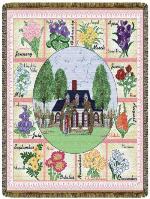 Floral Month Tapestry Throw
 

 
 
 
 

 
 
  
 
 