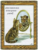 See Yourself Cat Tapestry Throw 
 
   
 

   
 

 
 
 
 
 