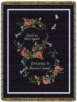 Until We Meet Again Tapestry Throw
