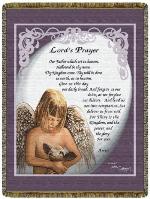 The Lord's Prayer Tapestry Throw