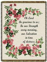Be Gracious Tapestry Throws