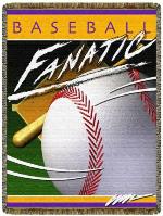 Fanatic Baseball Tapestry Throw