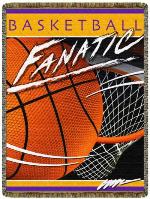 Fanatic Basketball Tapestry Throw