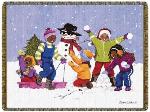 Joy of the Season Tapestry Throw