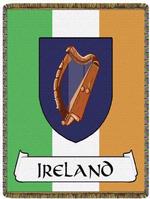 Irish Heritage Tapestry Throw