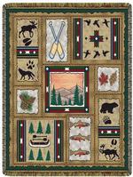 
Mountain Lodge Tapestry Throw