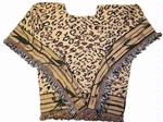 Leopard Skin Poncho