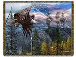 NEW May Freedom Forever Fly Tapestry Throw