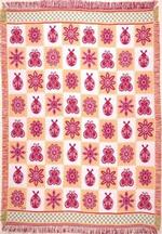 Garden Quilt Throw Blanket
