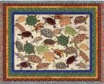 Turtles Tapestry Throw