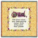 Dad Tapestry Throw