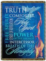 Holy Spirit Tapestry Throw