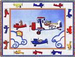 Airplanes Tapestry Throw