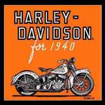 Harley Davidson ® 1940 Tote Bags