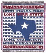 Lone Star Texas State Throw Blanket
