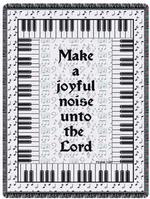  NEW Music Psalm 100 Throw Blanket