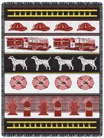 Fireman Throw Blanket