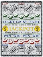 Bingo Jackpot Throw Blanket