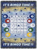 It's Bingo Time Throw Blanket