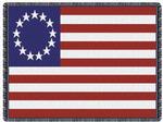 Betsy Ross Flag Throw Blanket