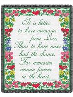 NEW Gained Memories Throw Blanket
