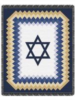 Star of David Throw Blanket