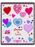 Covered In Love Throw Blanket