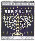 Hanukkah Throw Blanket