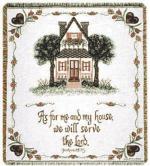  Me and My House Throw Blanket