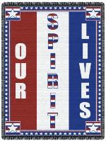 Our Spirit Lives Throw Blanket