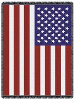 United States Flag Throw Blanket